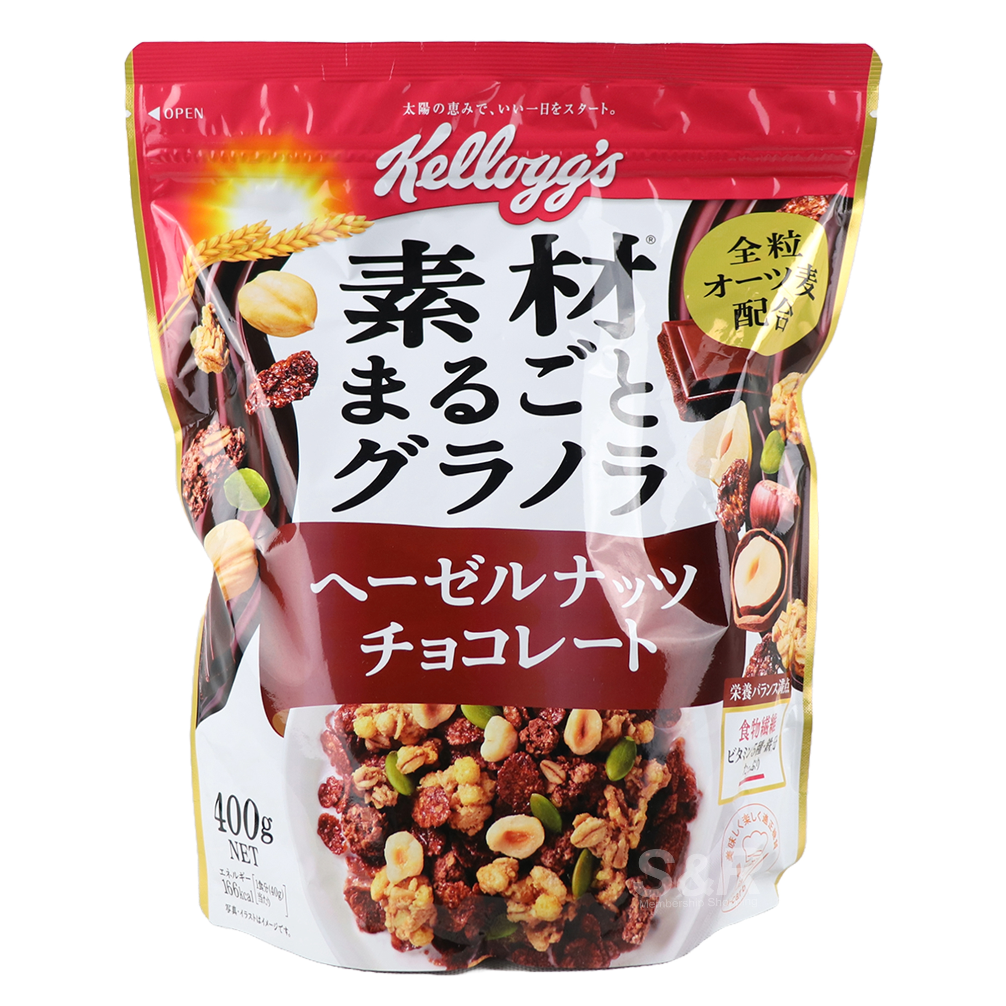 Kellogg's Granola Hazelnut Chocolate 400g Kellogg's Granola Hazelnut Chocolate 400g